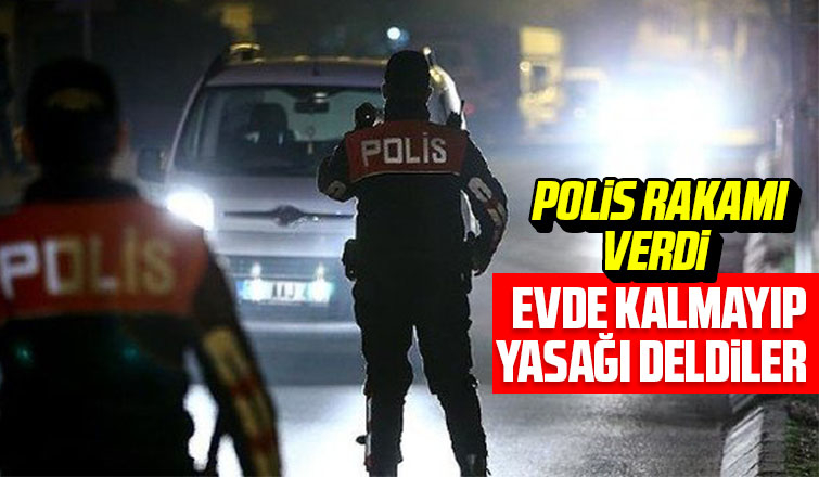 Evde kalmayıp yasağı deldiler