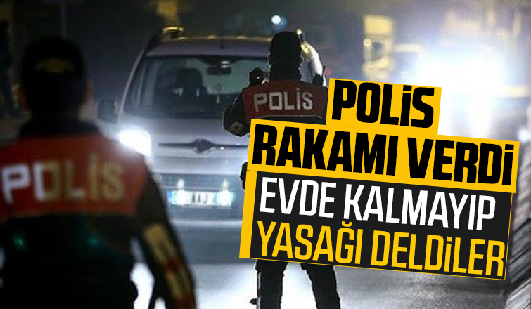 Evde kalmayıp yasağı deldiler