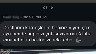 Evde ölü bulunan genç arkadaşlarından helallik istemiş
