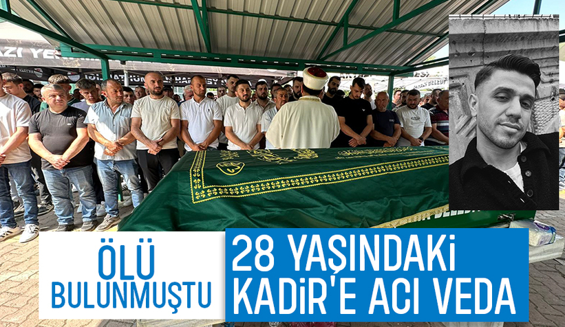 Evde silahla vurulmuş halde bulunan genç toprağa verildi