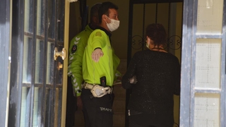 Eve giren polis cesedini buldu