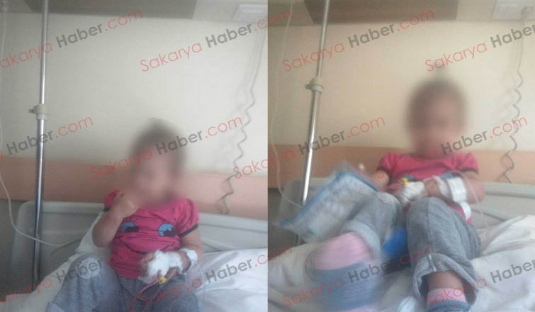 Eve giren yılan 18 aylık çocuğu ısırdı