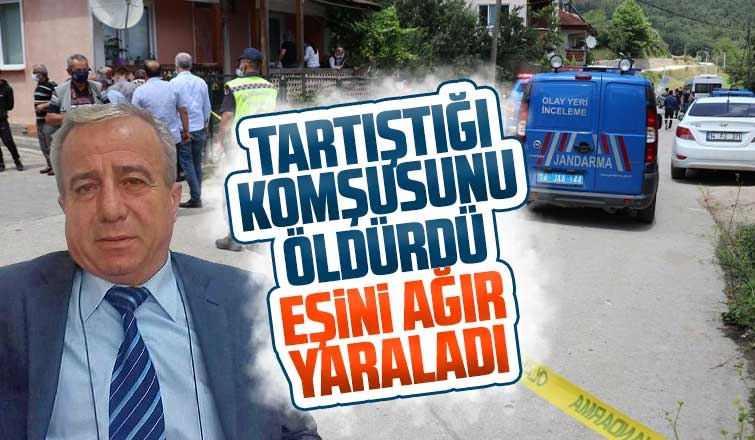 Eve giriş yolu kavgasında kan aktı: 1 ölü, 1 yaralı