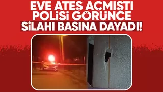 Eve silahlı saldırı düzenleyen kişi yakalandı