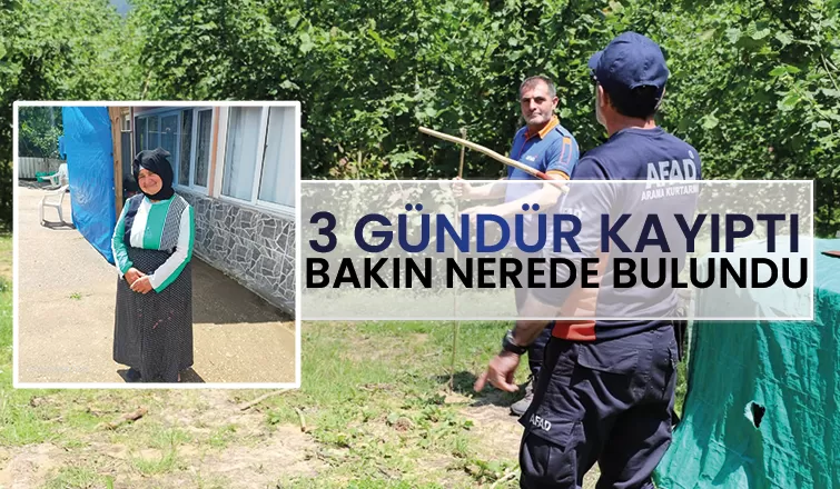 Evinden 60 kilometre uzaklıkta bulundu