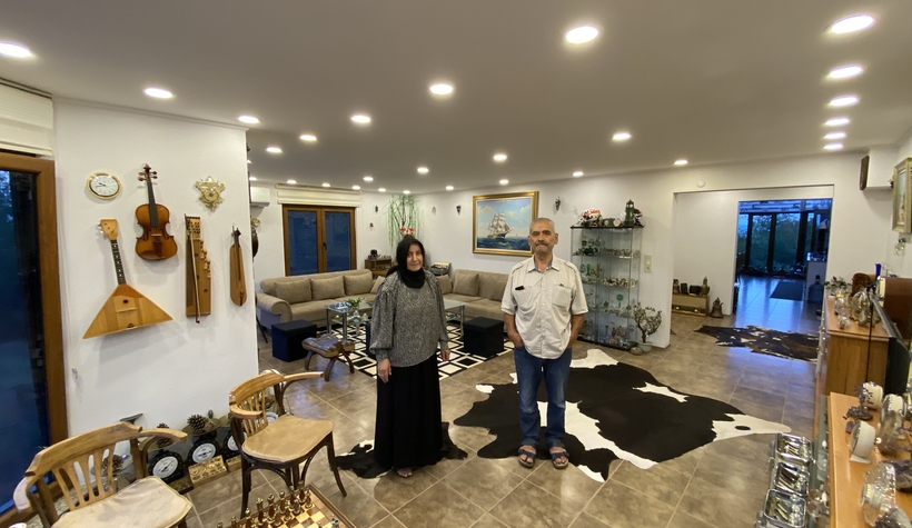 Evini müzeye çevirdi