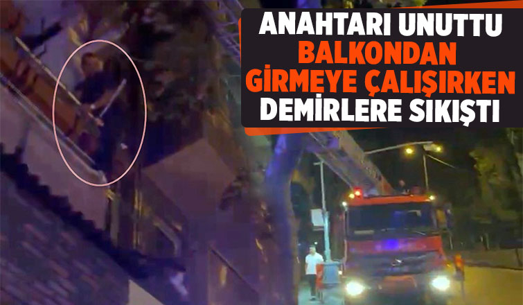 Evinin anahtarını unutunca olanlar oldu