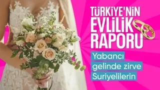 Evlenen çiftlerin sayısı 2024 yılında 568 bin 395 oldu