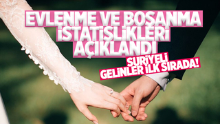 Evlenme ve Boşanma İstatistikleri açıklandı