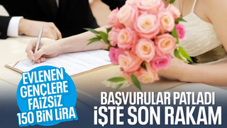 Evlilik kredisine başvuranların sayısında son durum