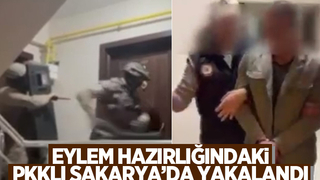 Eylem hazırlığındaki PKKlı yakalandı