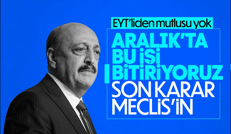 EYT düzenlemesi en geç aralık ayında Meclis'te
