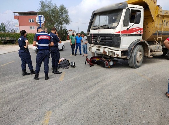 Ezilmekten son anda kurtuldu