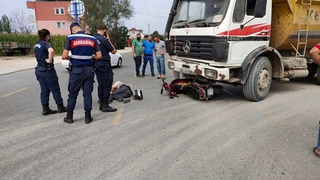 Ezilmekten son anda kurtuldu