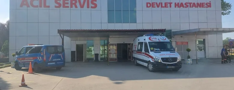Fabrika inşaatında feci olay; Zemine çakıldı