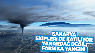 Fabrika yangını 20 saati geride bıraktı
