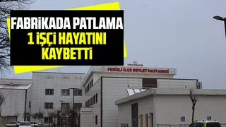 Fabrikada dehşet: 1 işçi öldü