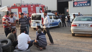 Fabrikada feci ölüm