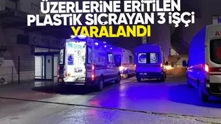 Fabrikada iş kazası 3 işçi yaralı