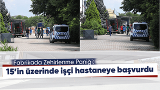 Fabrikada işçiler zehirlendi