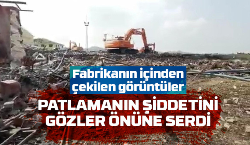 Fabrikadan geriye bunlar kaldı