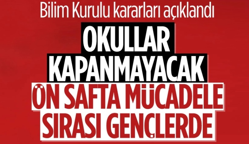 Fahrettin Koca'dan açıklama: Okullar kapanmayacak