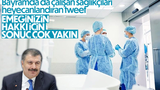 Fahrettin Koca: İtibar ve emeğin daha iyi maddi karşılığı sağlık çalışanının hakkı