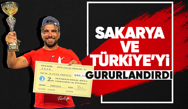 Faik Dursun Öztürk şampiyon oldu