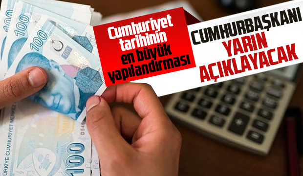 Faizden kurtaracak taksitli borç yapılandırma için büyük gün yarın