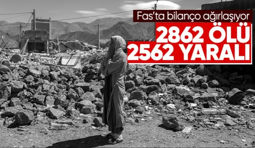 Fas depreminde bilanço ağırlaşıyor! Ölü sayısı yükseldi...