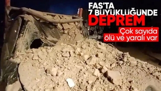Fas'ta 7 büyüklüğünde deprem yaşandı