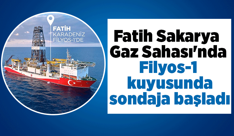 Fatih Karadeniz Filyos-1 kuyusunda sondaja başladı