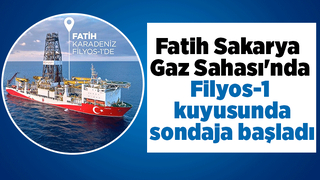 Fatih Karadeniz Filyos-1 kuyusunda sondaja başladı