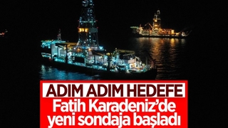Fatih sondaj gemisi, Türkali-7 kuyusunda sondaja başladı