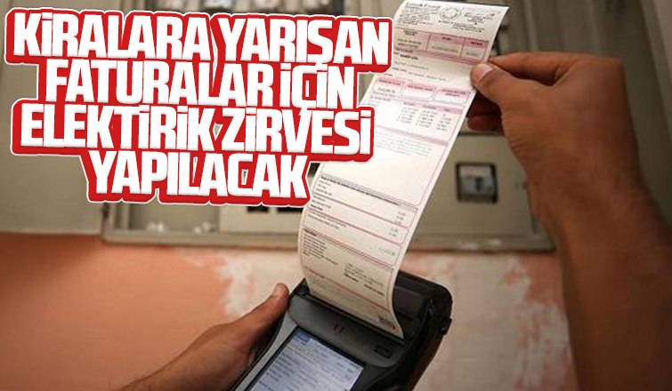 Faturalar için elektrik zirvesi