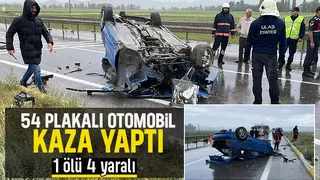 Feci kaza 1 ölü 4 yaralı