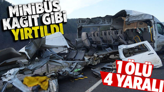 Feci kaza: 1 ölü, 4 yaralı