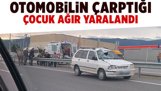 Feci kaza: 15 yaşındaki çocuk ağır yaralı