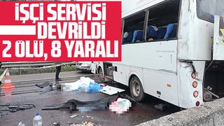 Feci kaza: 2 ölü, 8 yaralı