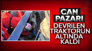 Feci kaza Traktörün altında kaldı