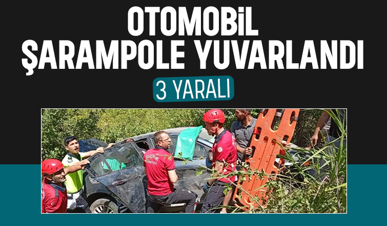 Feci kazada 3 kişi yaralandı