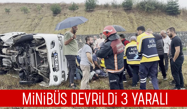 Feci kazada 3 kişi yaralandı