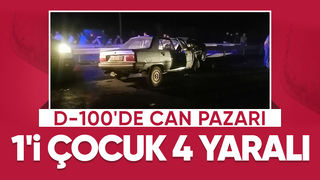 Feci kazada 4 kişi yaralandı