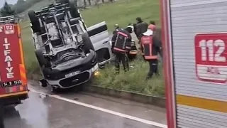 Feci kazada 4 kişi yaralandı