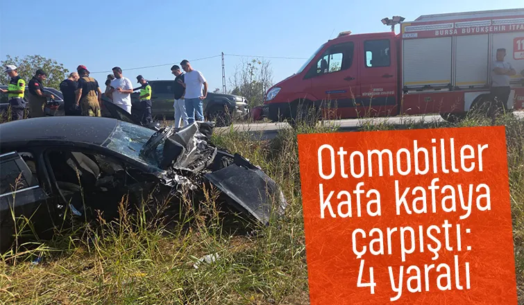 Feci kazada 4 kişi yaralandı