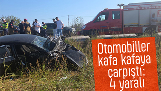 Feci kazada 4 kişi yaralandı