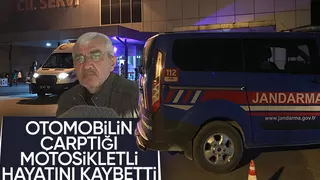 Feci kazada motosikletli öldü