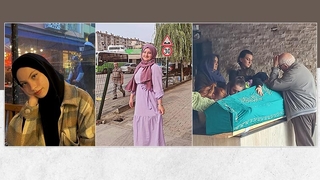 Feci kazada ölen genç kızlara acı veda