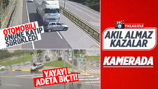 Feci kazalar böyle görüntülendi