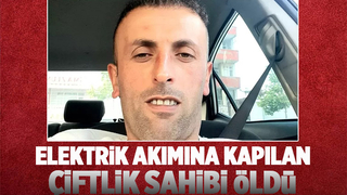 Feci ölüm: Çiftlik sahibi akıma kapıldı